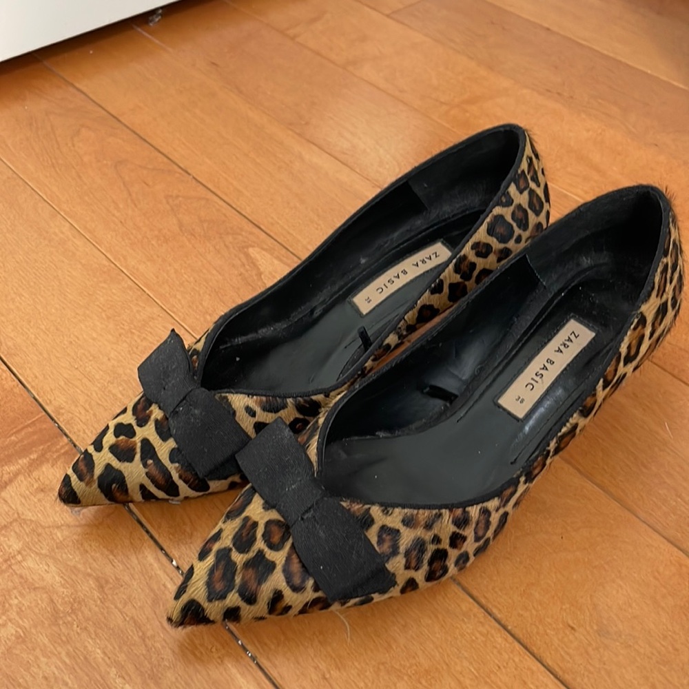 Zara kitty heels